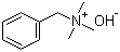 Benzyltrimethylammonium hydroxide molecular structure (CAS 100-85-6)