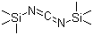 Bis(trimethylsilyl)carbodiimide molecular structure (CAS 1000-70-0)