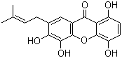 结构式 CAS# 1001424-68-5, 1,4,5,6-四羟基-7-异戊烯基氧蒽酮