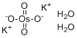 Potassium osmate(VI) dihydrate molecular structure (CAS 10022-66-9)
