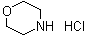 吗啉盐酸盐分子结构 (CAS 10024-89-2)