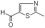 2-甲基噻唑-5-甲醛分子结构 (CAS 1003-60-7)