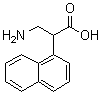 structure of CAS# 100393-37-1, alpha-(Aminomethyl)-1-naphthaleneacetic acid