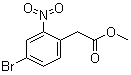 结构式 CAS# 100487-82-9, 4-溴-2-硝基苯乙酸甲酯