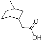 结构式 CAS# 1007-01-8, 双环[2,2,1]庚烷-2-乙酸; 2-降坎烷乙酸