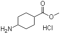 4-Aminocyclohexanecarboxylic acid methyl ester hydrochloride molecular structure (CAS 100707-54-8)