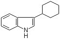 3-Cyclohexyl-1H-indole molecular structure (CAS 100717-32-6)