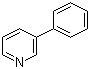 structure of CAS# 1008-88-4, 3-Phenylpyridine;3-Azabiphenyl