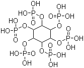 Inositol hexakis(dihydrogen phosphate) molecular structure (CAS 10083-08-6)