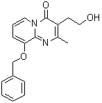 3-(2-Hydroxyethyl)-9-benzyloxy-2-methyl-4H-pyrido[1,2-a]pyrimidin-4-one molecular structure (CAS 1008796-22-2)