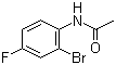 2'-Bromo-4'-fluoroacetanilide molecular structure (CAS 1009-22-9)