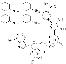 Codehydrase II, reduced, compd. with cyclohexanamine (1:4) molecular structure (CAS 100929-71-3)