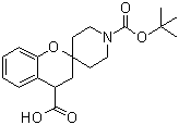 3,4-Dihydrospiro[2H-1-benzopyran-2,4'-piperidine]-1',4-dicarboxylic acid 1'-(1,1-dimethylethyl) ester molecular structure (CAS 1009375-04-5)