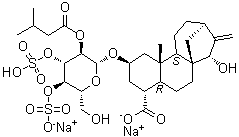 Atractyloside disodium salt molecular structure (CAS 100938-11-2)