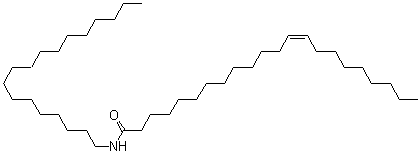 N-Octadecyl-(13Z)-13-docosenamide molecular structure (CAS 10094-45-8)