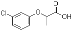 2-(3-Chlorophenoxy)-propionic acid molecular structure (CAS 101-10-0)