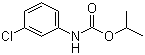 结构式 CAS# 101-21-3, 氯苯胺灵; N-(3-氯苯基)氨基甲酸异丙酯