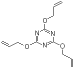 结构式 CAS# 101-37-1, 三聚氰酸三烯丙酯; 1,3,5-三聚氰酸三烯丙基酯
