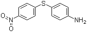 structure of CAS# 101-59-7, 4-(4-Nitrophenylthio)aniline;4-Amino-4'-nitrodiphenyl sulfide