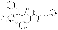 Des(isopropylthiazolyl) Hydantoin Ritonavir molecular structure (CAS 1010809-61-6)