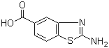 structure of CAS# 101084-95-1, 2-Amino-5-benzothiazolecarboxylic acid