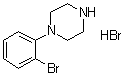 1-(2-Bromophenyl)piperazine hydrobromide (1:1) molecular structure (CAS 1011-14-9)