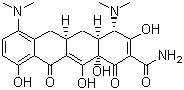 Minocycline molecular structure (CAS 10118-90-8)
