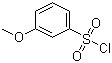 structure of CAS# 10130-74-2, 3-Methoxybenzenesulfonyl chloride;m-Anisolesulfonyl chloride