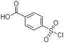 4-(Chlorosulfonyl)benzoic acid molecular structure (CAS 10130-89-9)