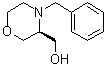 (3S)-4-(Phenylmethyl)-3-morpholinemethanol molecular structure (CAS 101376-25-4)