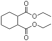 结构式 CAS# 10138-59-7, 1,2-环己烷二甲酸二乙酯