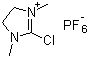 structure of CAS# 101385-69-7, 2-Chloro-1,3-dimethylimidazolidinium hexafluorophosphate;CIP
