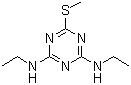 Simetryn molecular structure (CAS 1014-70-6)