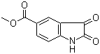 结构式 CAS# 101460-85-9, 靛红-5-甲酸甲酯