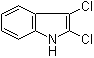 结构式 CAS# 101495-59-4, 2,3-二氯-1H-吲哚
