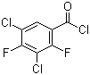 结构式 CAS# 101513-72-8, 3,5-二氯-2,4-二氟苯甲酰氯