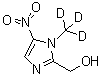 structure of CAS# 1015855-78-3, 1-(Methyl-d<sub>3</sub>)-5-nitro-1H-imidazole-2-methanol