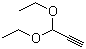 structure of CAS# 10160-87-9, Propynal diethyl acetal;2-Propyn-1-al diethyl acetal; 3,3-Diethoxy-1-propyne; 3,3-Diethoxypropyne; NSC 45019; Propargylaldehyde diethyl acetal; 1,1-Diethoxyprop-2-yne