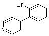 4-(2-Bromophenyl)pyridine molecular structure (CAS 101681-34-9)