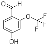 structure of CAS# 1017083-37-2, 4-Hydroxy-2-(trifluoromethoxy)benzaldehyde