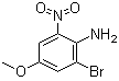 2-Bromo-4-methoxy-6-nitroaniline molecular structure (CAS 10172-35-7)