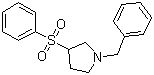 structure of CAS# 101767-83-3, 1-Benzyl-3-(phenylsulfonyl)pyrrolidine