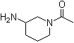 结构式 CAS# 1018680-22-2, 1-(3-氨基哌啶-1-基)乙酮