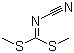 N-Cyanoimido-S,S-dimethyl-dithiocarbonate molecular structure (CAS 10191-60-3)