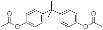 双酚 A 二乙酸酯分子结构 (CAS 10192-62-8)