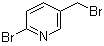 2-Bromo-5-(bromomethyl)pyridine molecular structure (CAS 101990-45-8)