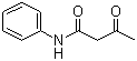 structure of CAS# 102-01-2, Acetoacetanilide;2-Acetyl-acetanilide; N-(Acetylacetyl)aniline; N-Phenyl-3-oxobutanamide; N-phenylacetoacetamide; AAA; AAN