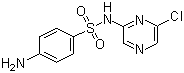 磺胺氯吡嗪分子结构 (CAS 102-65-8)