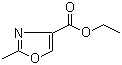 Ethyl 2-methyl-4-oxazolecarboxylate molecular structure (CAS 10200-43-8)