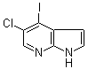 5-Chloro-4-iodo-1H-pyrrolo[2,3-b]pyridine molecular structure (CAS 1020056-77-2)